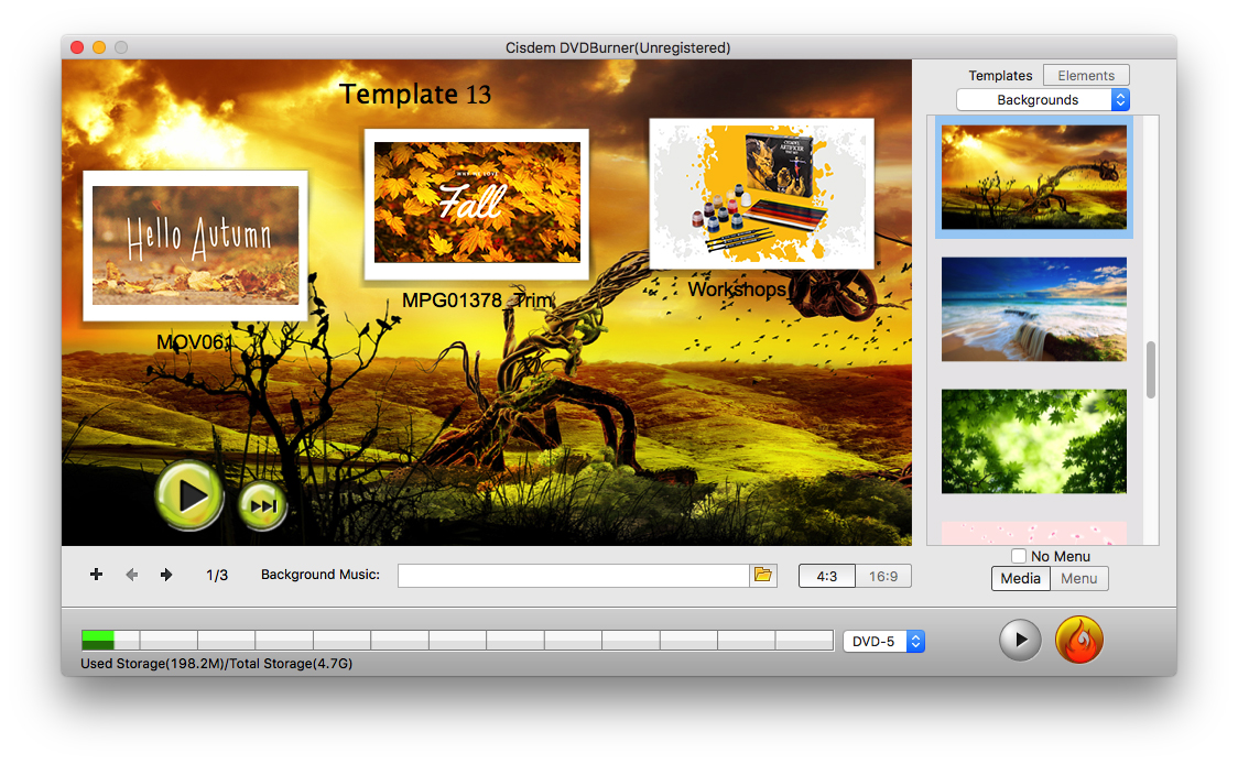 cisdem dvd burner add custom background cisdem dvd burner add custom background