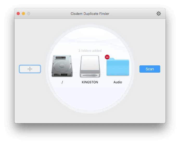 add Mac folders to scan for duplicate files