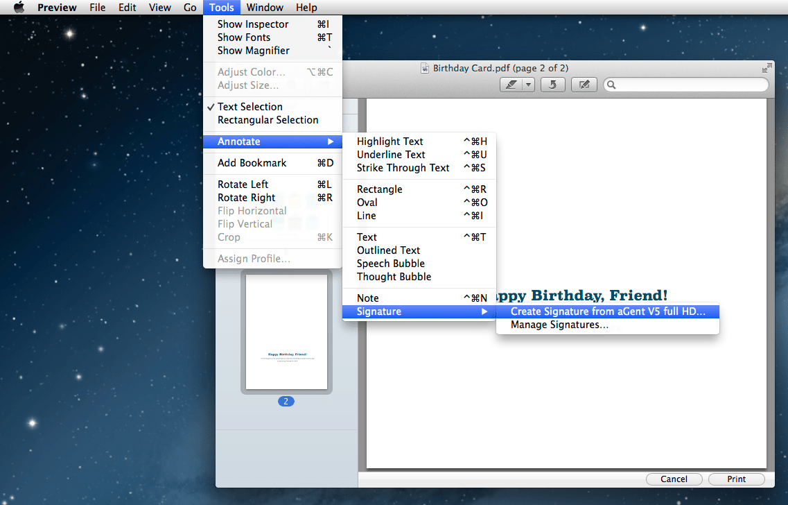add highlights to pdf