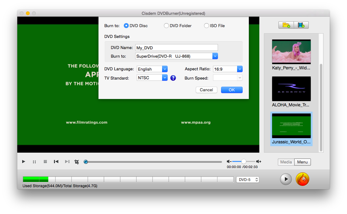 Quickest Way to Burn Personal Video to DVD on Mac