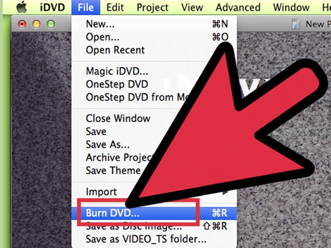 Como gravar MP4 para DVD no Mac via iMovie 2