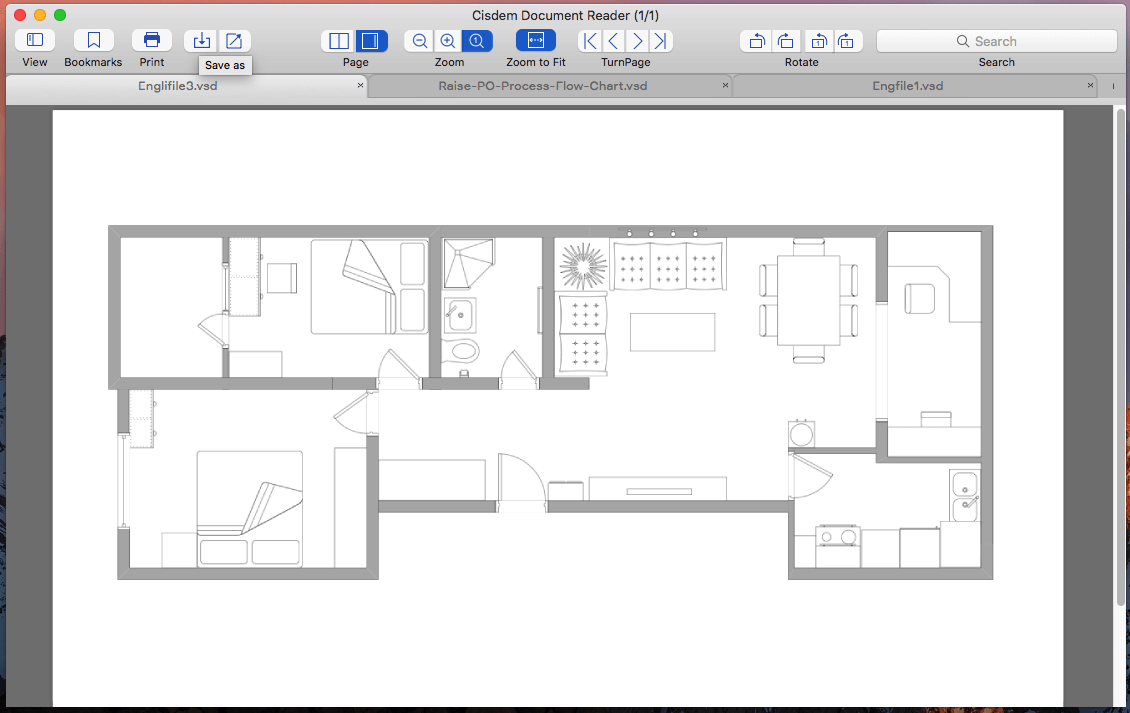 print from microsoft visio viewer