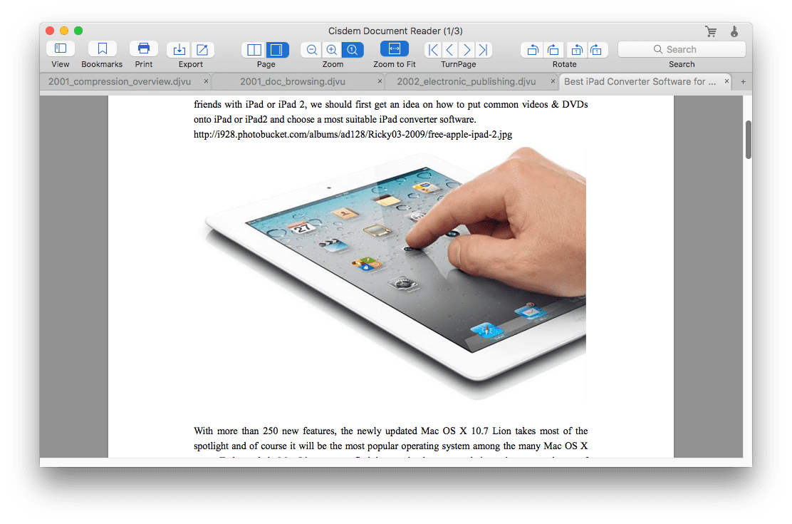 enolsoft djvu viewer for mac