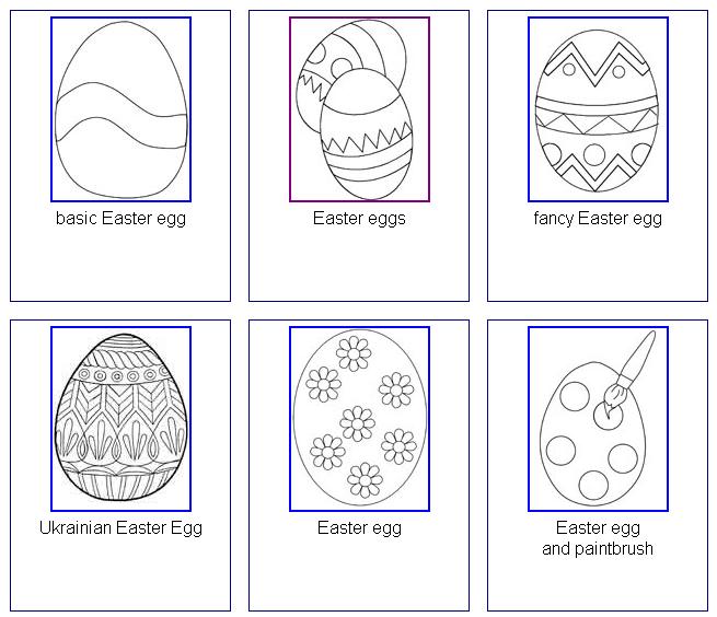 free easter egg template download 