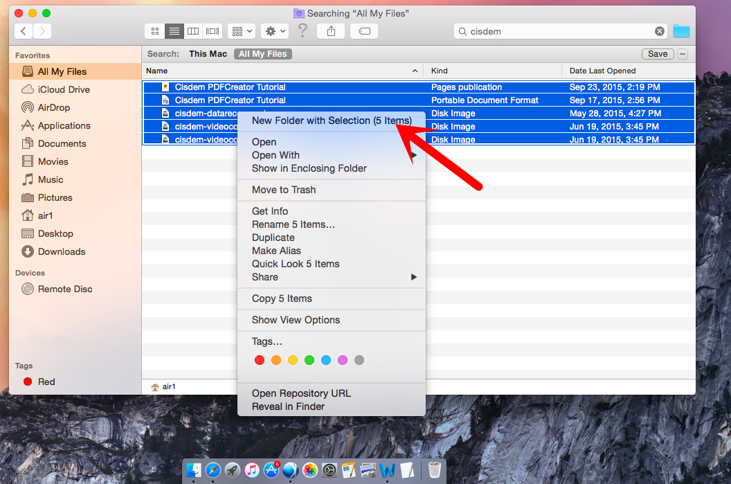 how to create file on mac