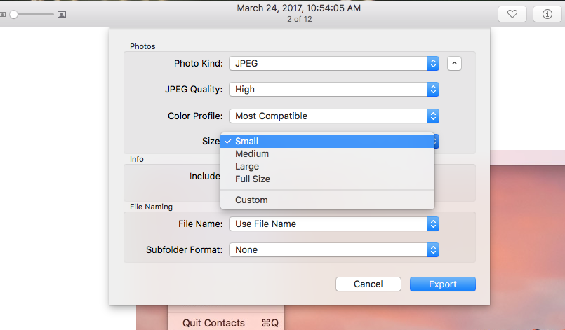 how to compress a file on mac