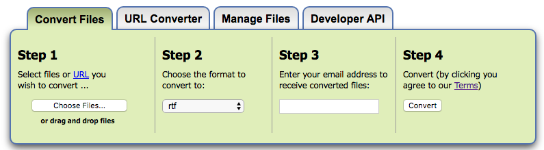 convert pdf to rtf online