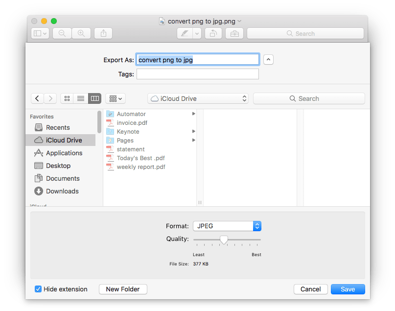 7 Ways To Convert Png To Jpg On Mac Bath Lossless