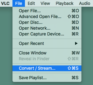 option de conversion/diffusion