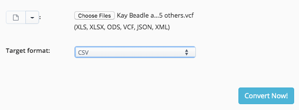 convert vcf to csv