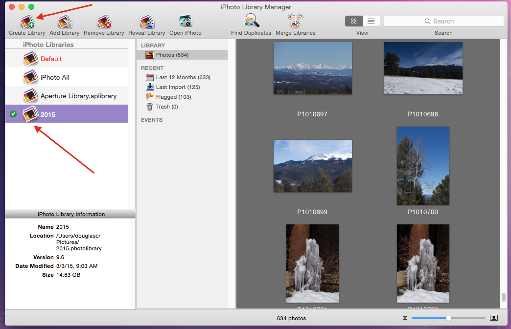 open source iphoto library manager