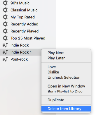 Itunesプレイリストが重複を削除および予防する方法