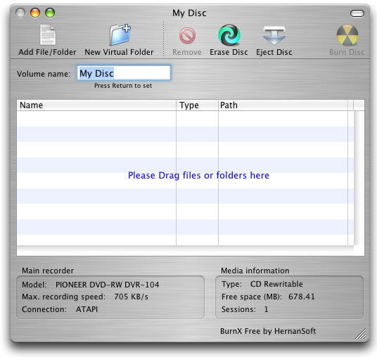 free dvd burning software for mac 06