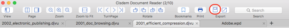 djvu to pdf mac cisdem 02