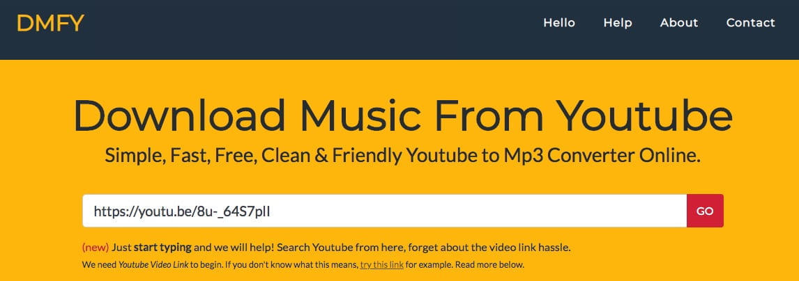 Online-Youtube-Musik-Downloader Mac - dmfy