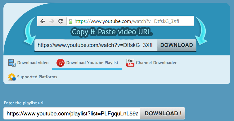 youtube playlist converter mp4