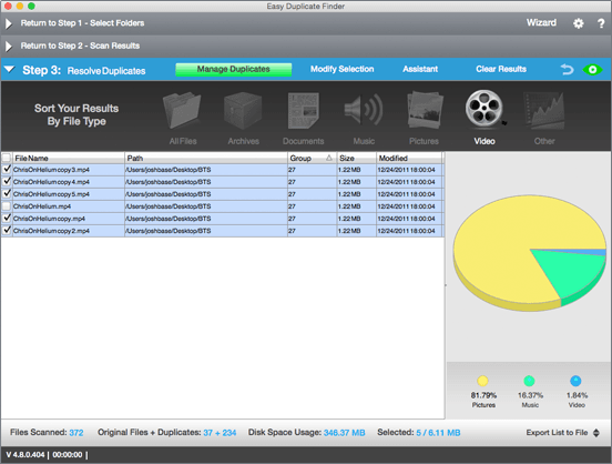 is easy duplicate finder safe