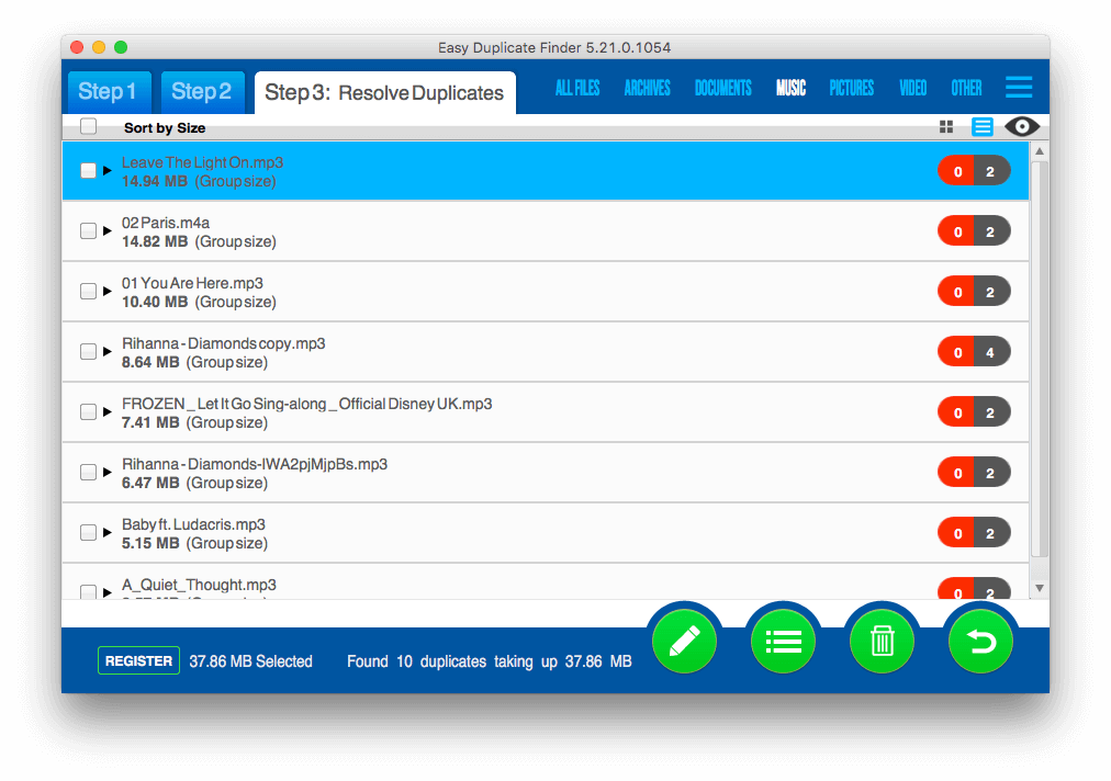 mp3 duplicate finder full version free