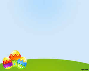 free ppt easter egg template download