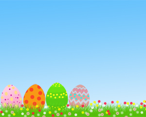 free ppt easter egg template download