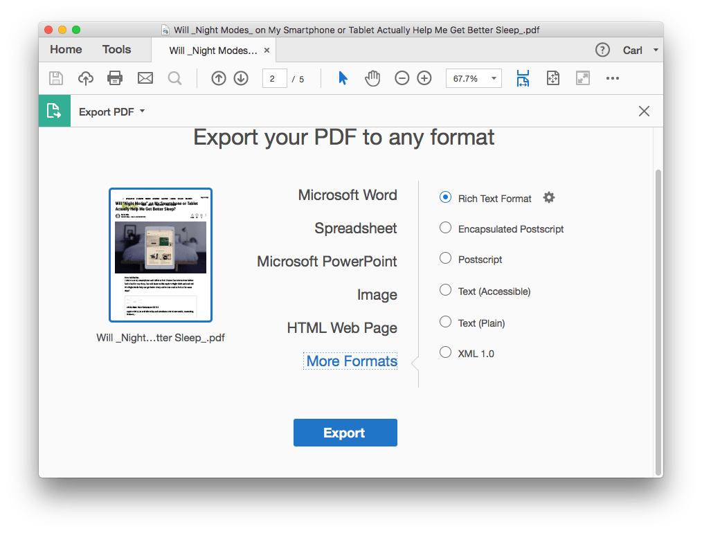 pdf to numbers adobe dc 02