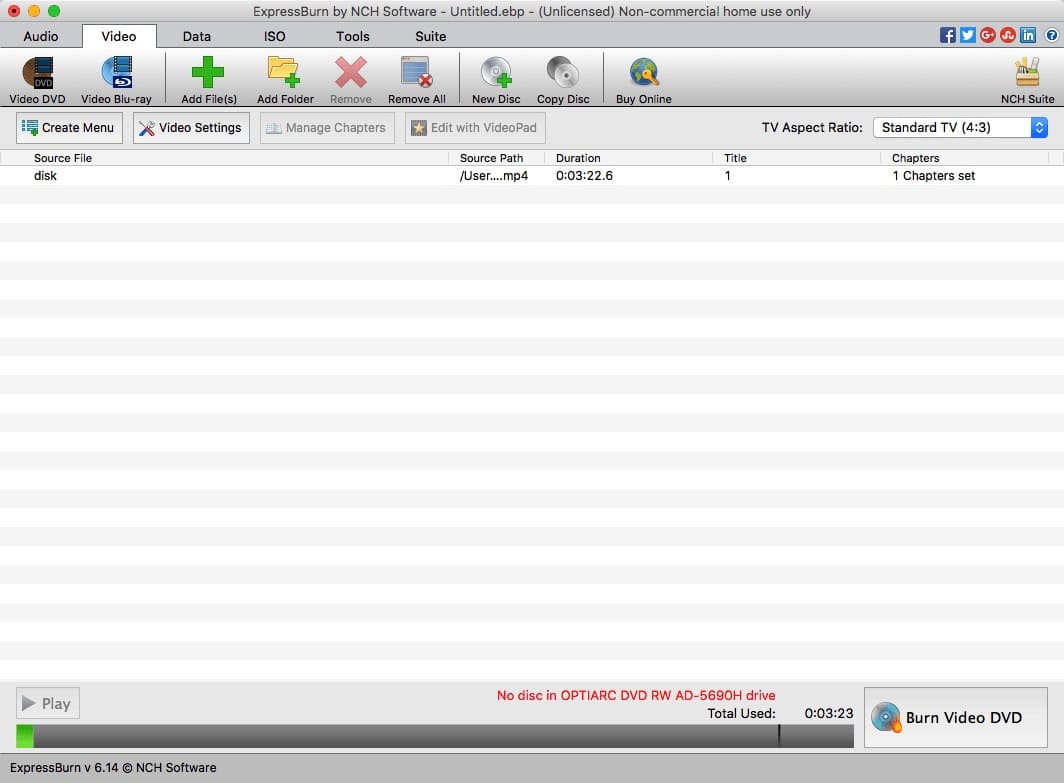 express burn mac