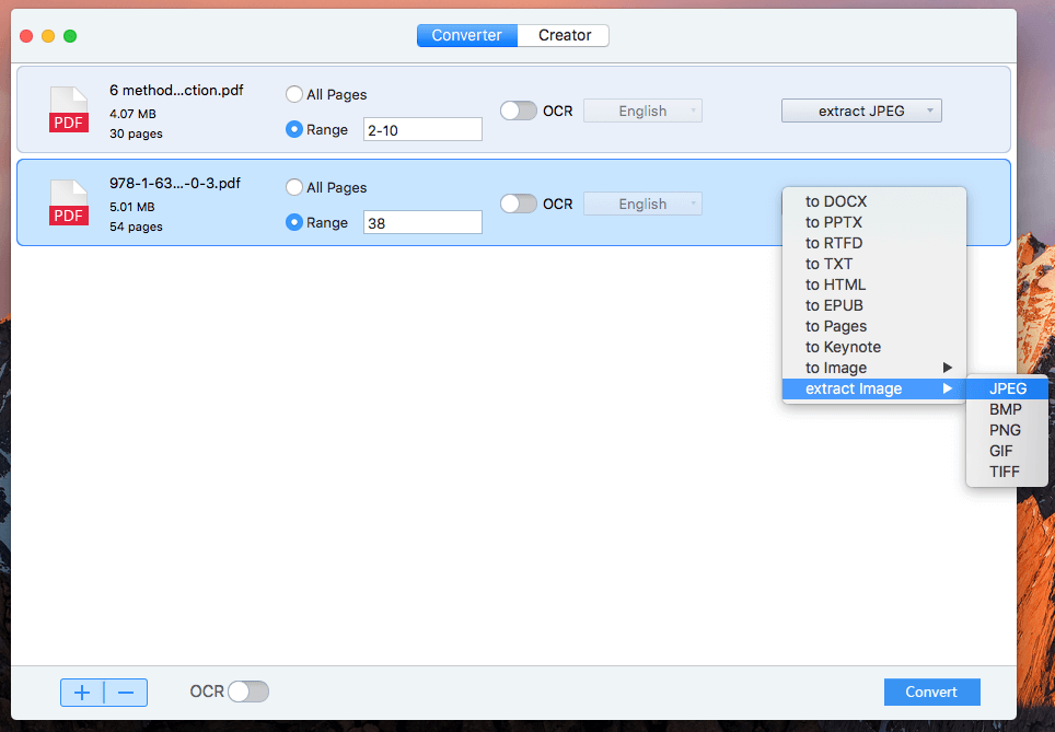 put pdf into excel for mac