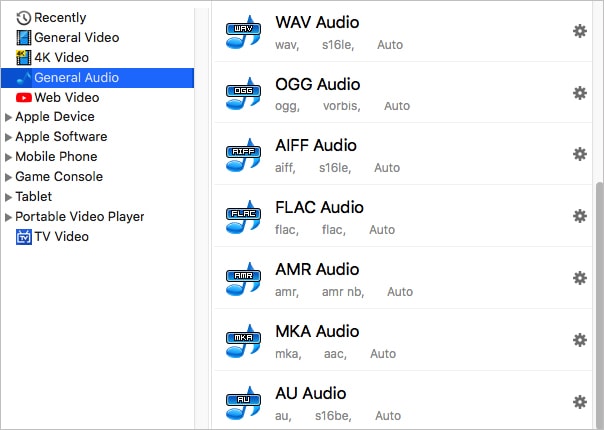 choose flac as output format