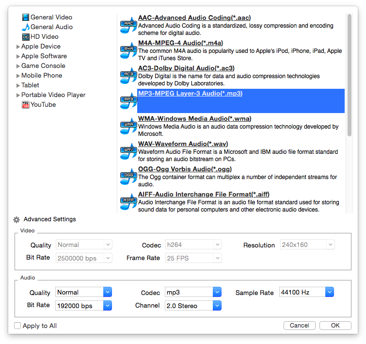 Codec Mpeg Audio Layer 1 2 3 Mpga Youtube