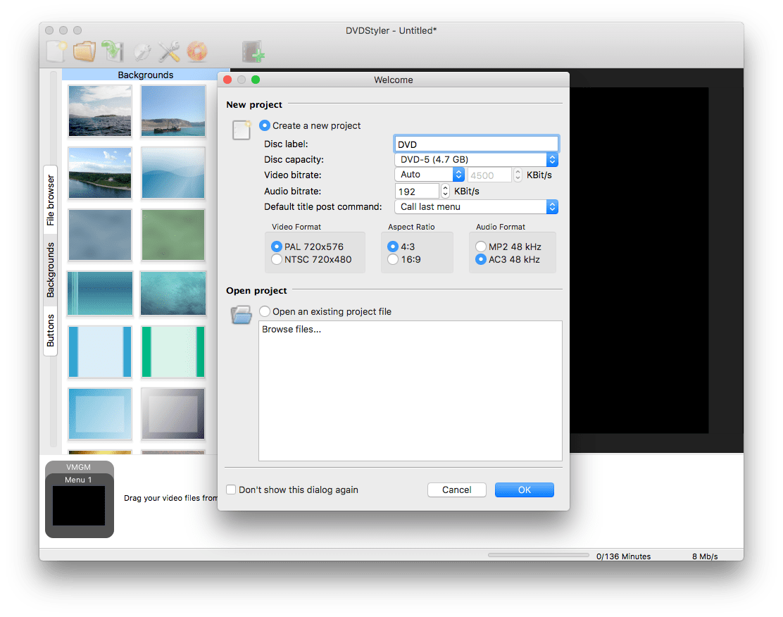 mac burn dvd