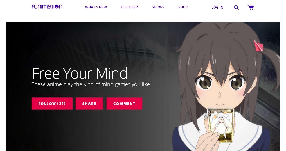 best websites to watch anime 2017 funimation