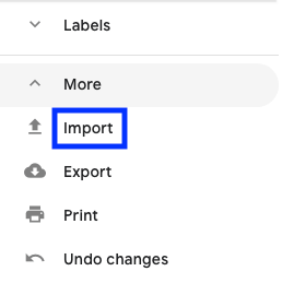 import contacts csv iphone gmail without