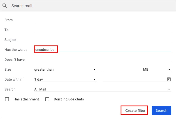 how to check spam settings in gmail
