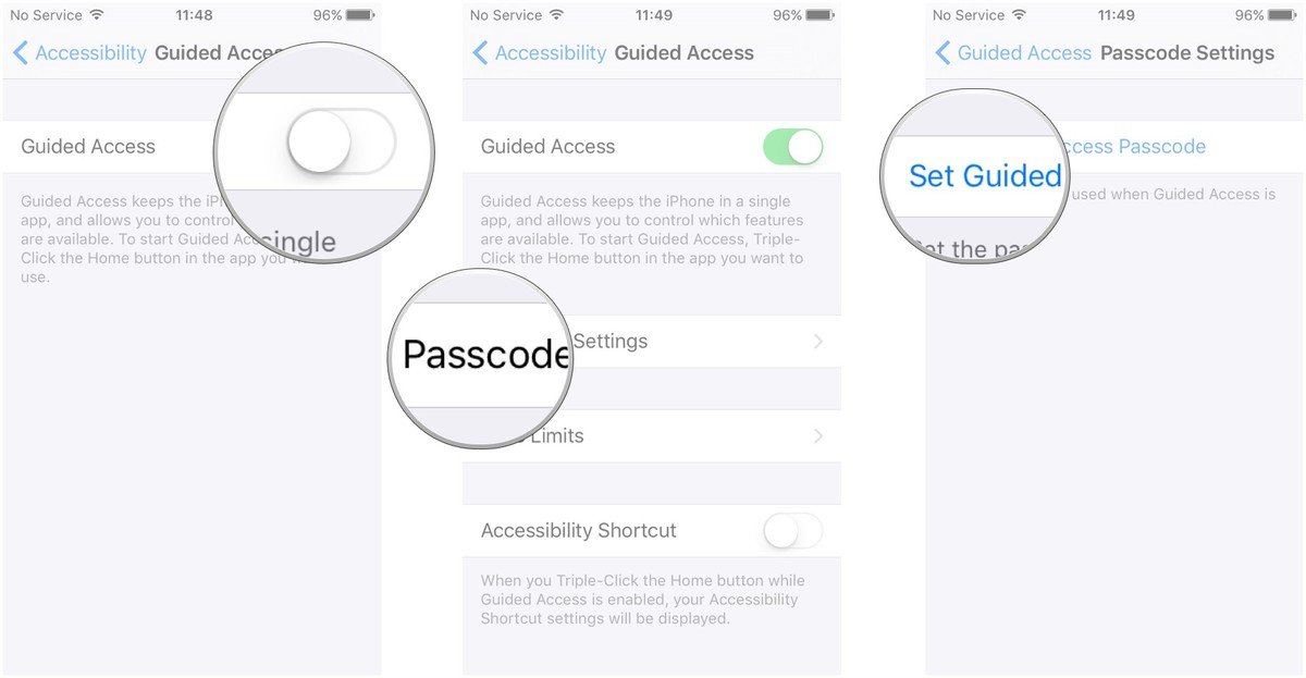 Lock a certain app on iPhone or iPad via Guided Access 03