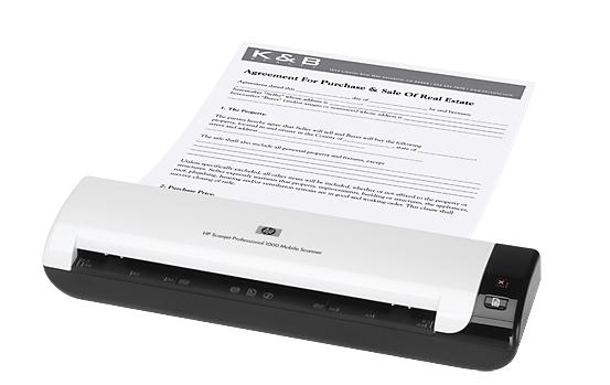 HP Scanjet Professional 1000 Mobile Scanner, (L2722A)