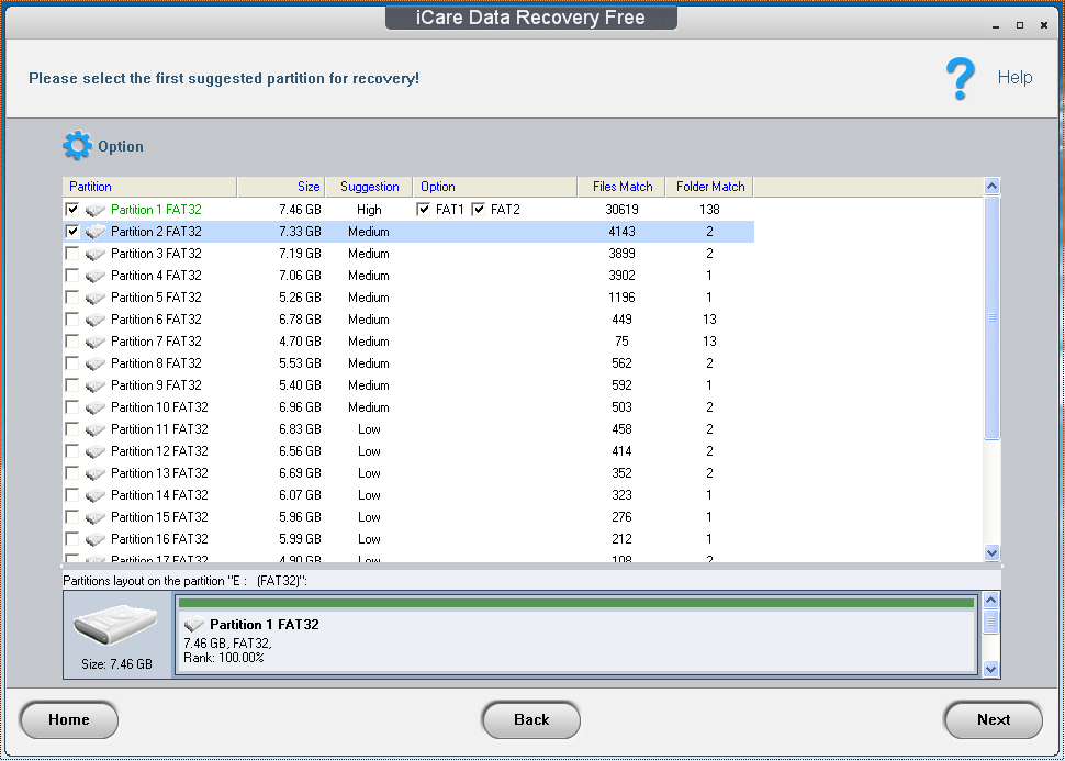 icare data recovery free advanced