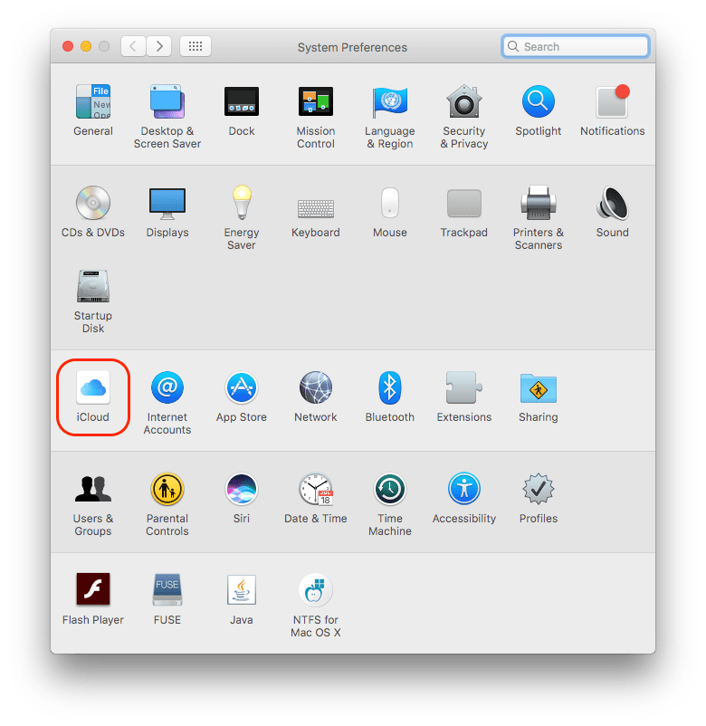 iCloud