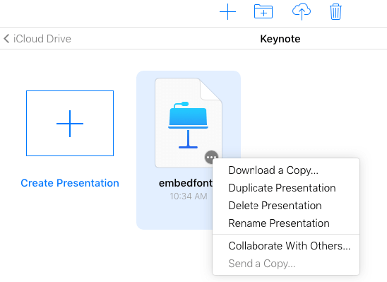 convert key to pdf online free using keynote for icloud