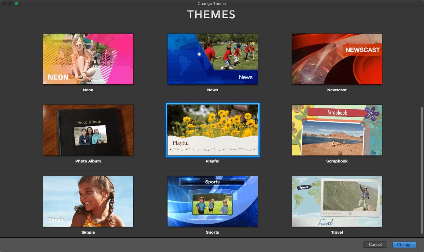 How To Get More Imovie Themes E G Imovie Christmas Themes