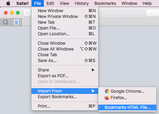 restore safari bookmarks on mac