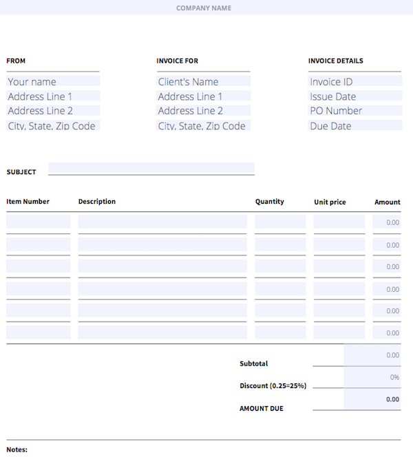 invoice template 02