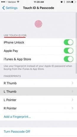 iphone touch id