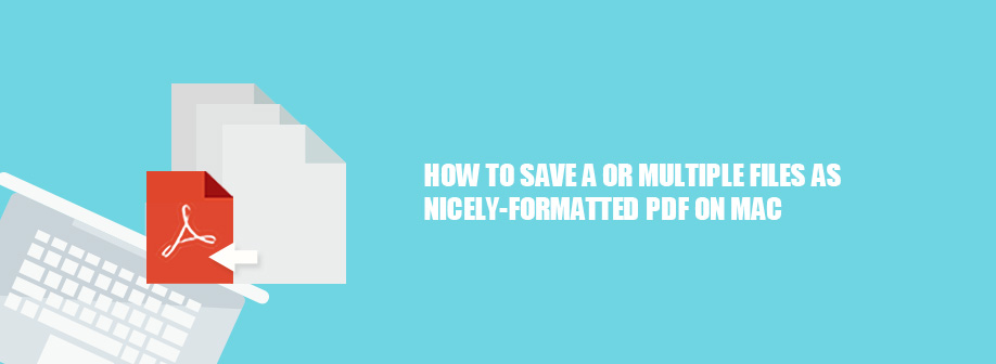 save file as pdf on mac with cisdem