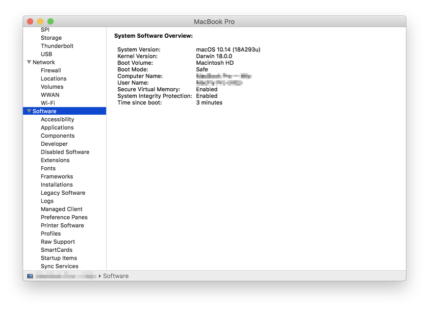 mac restart to safe mode