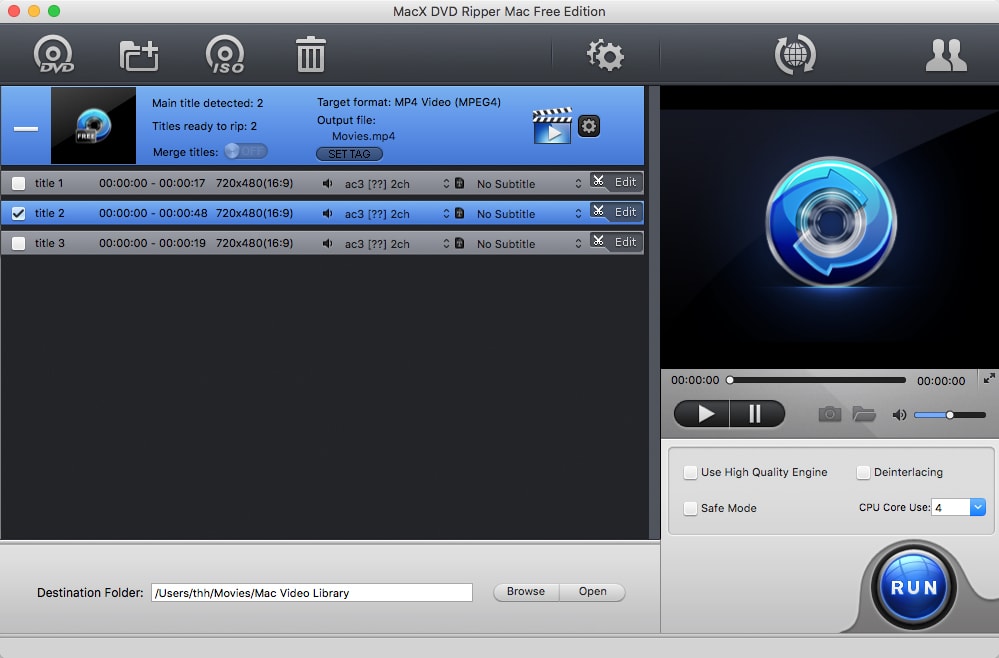 MacX DVD Ripper