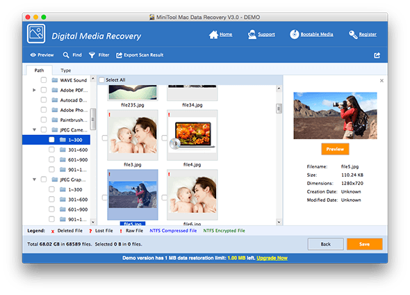 for mac download MiniTool Power Data Recovery 11.6