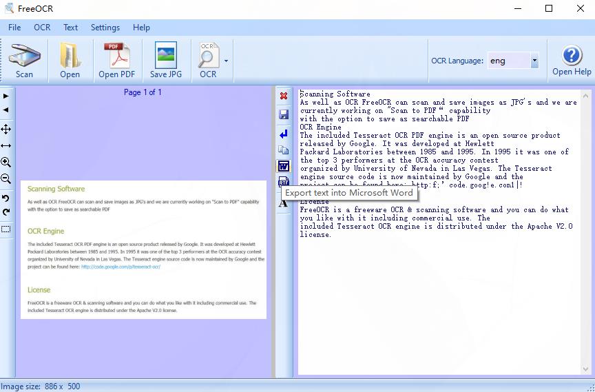 ocr to word free software