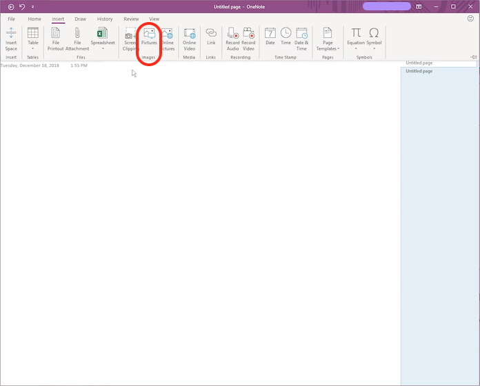 extract text from image onenote01