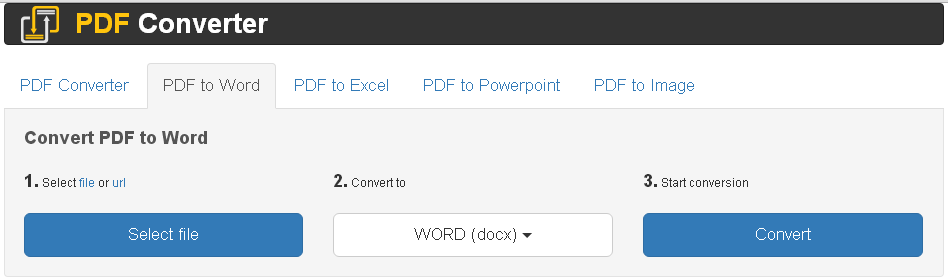 online pdf to word converter-PDF Converter