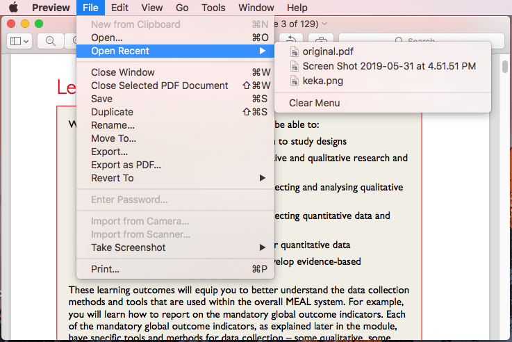 export preview mac to pdf showing up blank